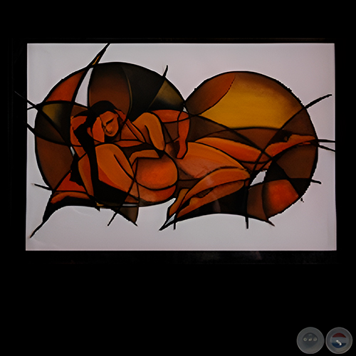 ENAMORADOS, 2008 - Obra de RAQUEL ROJAS PEÑA