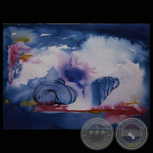 AGUAS PROFUNDAS, 1999 - Técnica mixta de MABEL AVILA