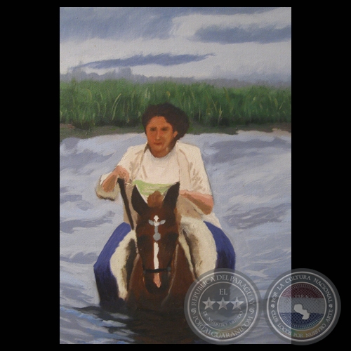 HOMENAJE A LA MUJER PARAGUAYA, 2012 - Obra de BEATRIZ FERREIRA DE GREENWOOD