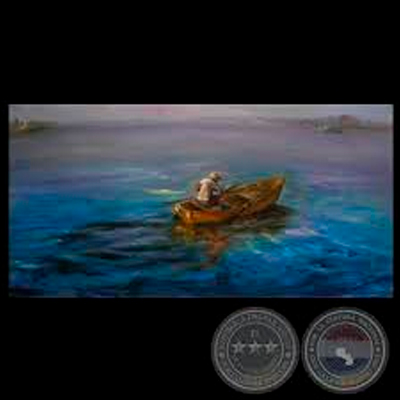 PESCADOR, 2009 - Óleo de BEATRÍZ HOLDEN