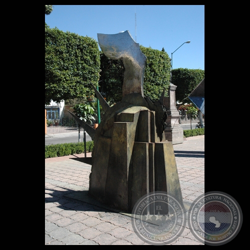 ENCUENTRO DE ESCULTORES EN LA CIUDAD DE MÉXICO, 2008 - Escultura de GUSTAVO BECKELMANN