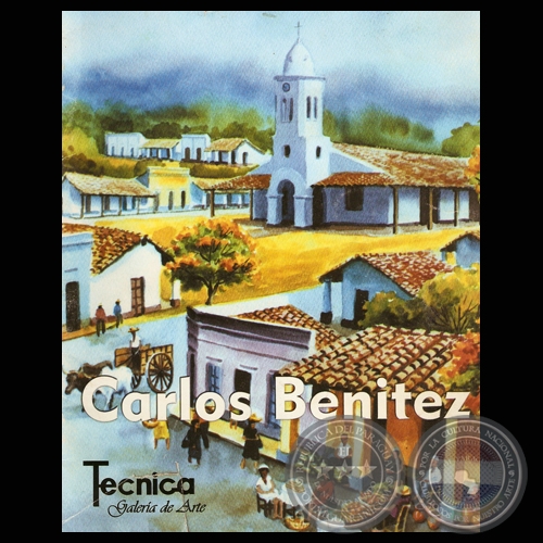 IGLESIA DE PIRIBEBUY, 2000 - Acuarela de CARLOS BENÍTEZ