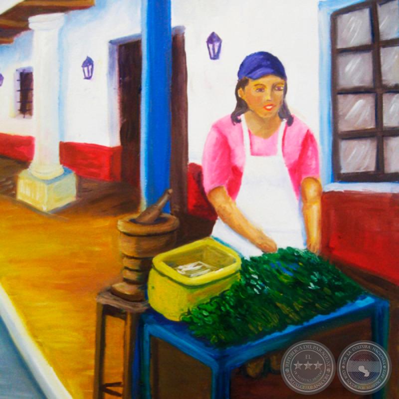 HOMENAJE A LA MUJER PARAGUAYA, 2012 - Obra de BERNARDITA BRAVO