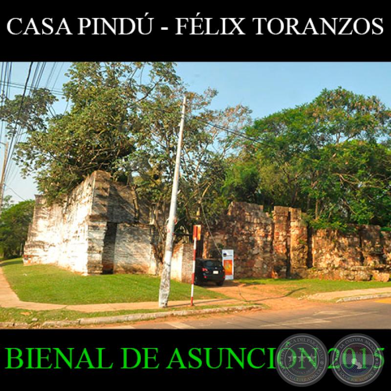 CASA PINDÚ, 2015 - FÉLIX TORANZOS - BIENAL INTERNACIONAL DE ARTE DE ASUNCIÓN