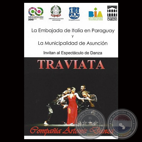 LA TRAVIATA EN EL MUNICIPAL - BIENAL INTERNACIONAL DE ARTE DE ASUNCIÓN