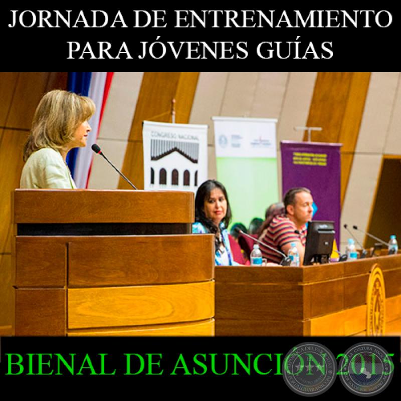 ENTRENAMIENTO PARA JÓVENES GUÍAS - BIENAL DE ASUNCIÓN 2015