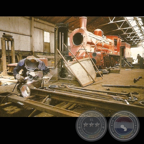 TALLERES DE SAPUCAI - Fotografía color de Carlos Bittar - Año 1999