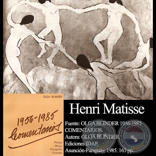 HENRI MATISSE - Texto OLGA BLINDER