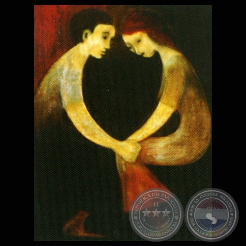 LOS NOVIOS, 1956 - Obra de OLGA BLINDER