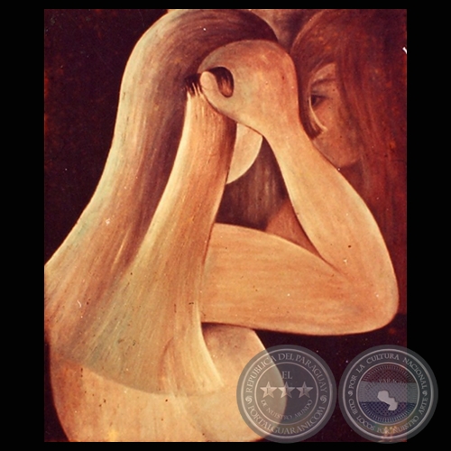 EL PEINADO, 1958 - Obra de OLGA BLINDER