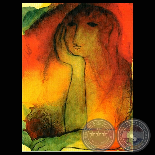 MEDITACIÓN, 1989 - Obra de OLGA BLINDER