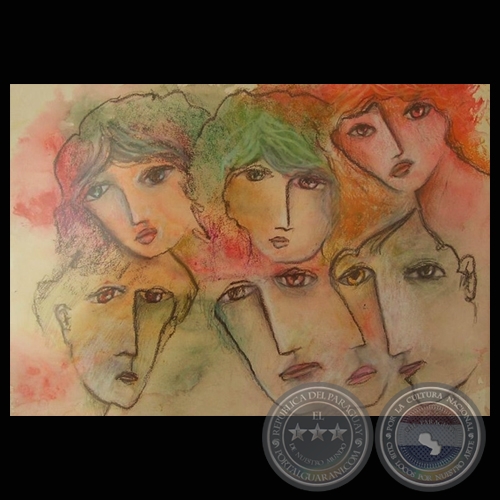 AMIGAS, 1995 - Obra de OLGA BLINDER