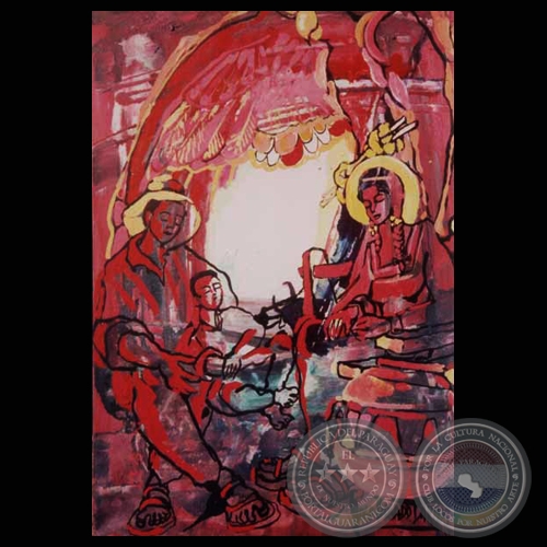Pintura de Hugo Barrios Bogado
