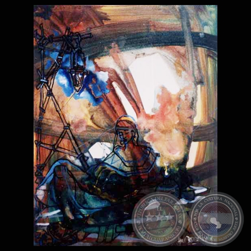 Pintura de Hugo Barrios Bogado