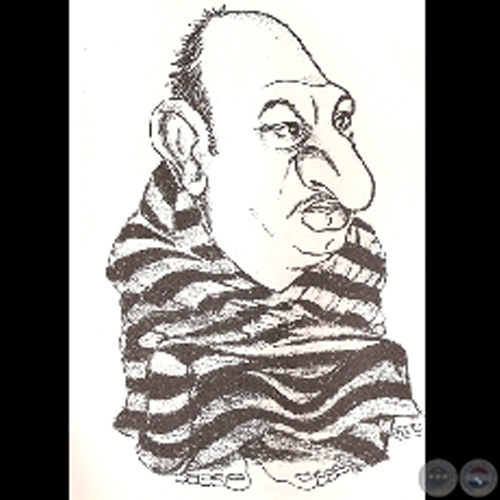 ABRAHAN ZAPAG - Caricatura de Botti - Año 1992 