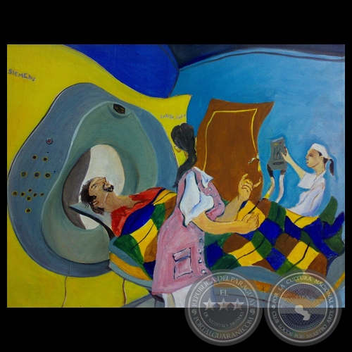 SESIÓN DE TOMOGRAFÍA - Obra de Federico Caballero - Año 2007