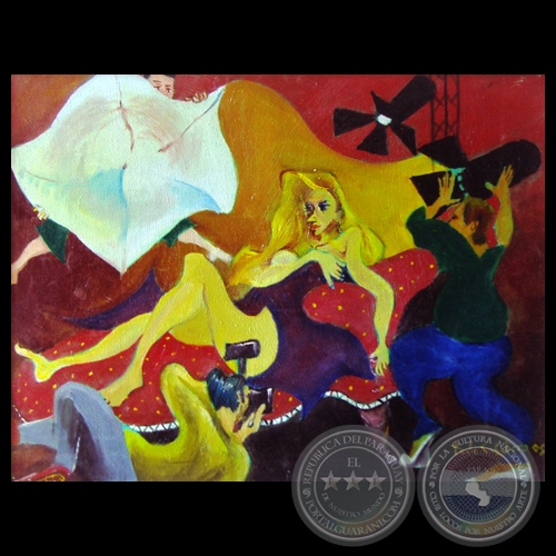 SESIÓN DE FOTOGRAFÍA CON MODELO - Obra de Federico Caballero - Año 2005