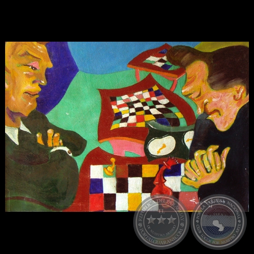 AJEDREZ - Obra de Federico Caballero - Año 2005