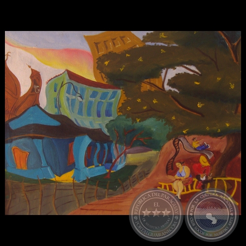 ATARDECER - Obra de Federico Caballero - Año 2006