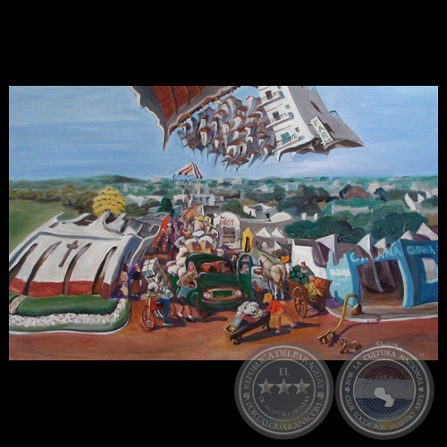 PARAGUAY ESTOICO, 2009 - Óleo sobre tela de FEDERICO CABALLERO