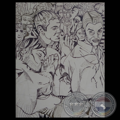 CACHO FALCÓN OBRAS - EXPOSICIÓN EN EL CENTRO CULTURAL CITIBANK, 2012