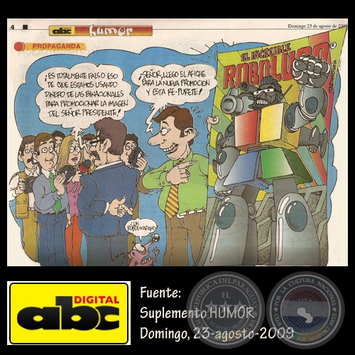 ¡UN ROBOLIVARIANO! - Domingo 23 de Agosto de 2009