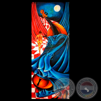 MELODÍAS NOCTURNAS, 2009 - Acrílico de CARLA ASCARZA