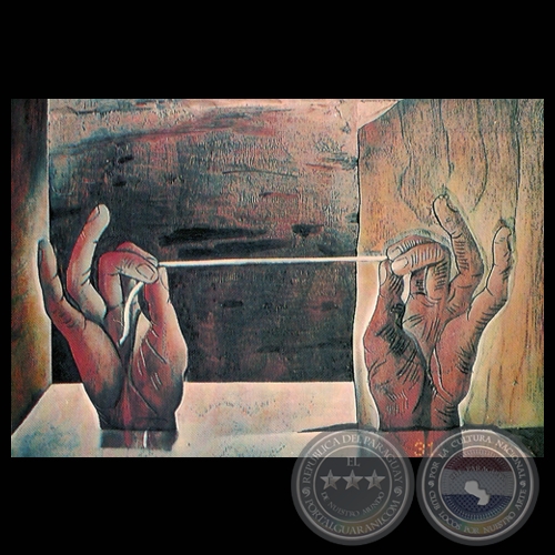XILOPINTURA, 1993 - Obra de CARLOS COLOMBINO