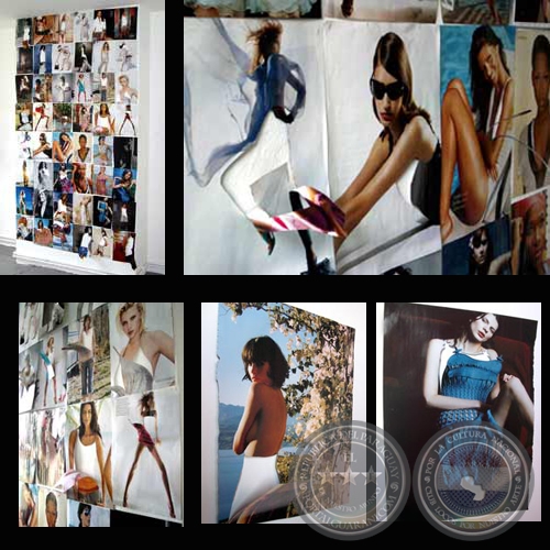 GLOSSY WALL, 2004 - Obra de CLAUDIA CASARINO