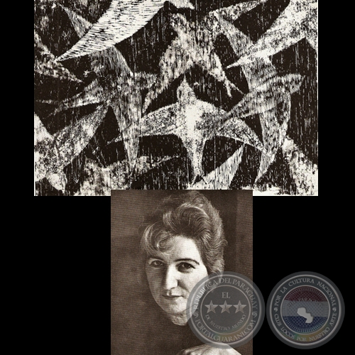 SWALLOWS - Obra de LEONOR CECOTTO - Año 1960