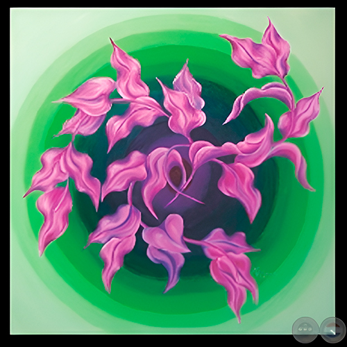 BUSCANDO LA LUZ 2, 2006 - Óleo de MERCEDES McLEAN DE CENTURIÓN