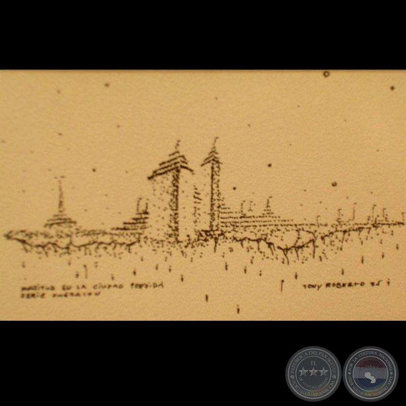 CIUDADES PERDIDAS (DE LA SERIE) - Dibujos de TONI ROBERTO