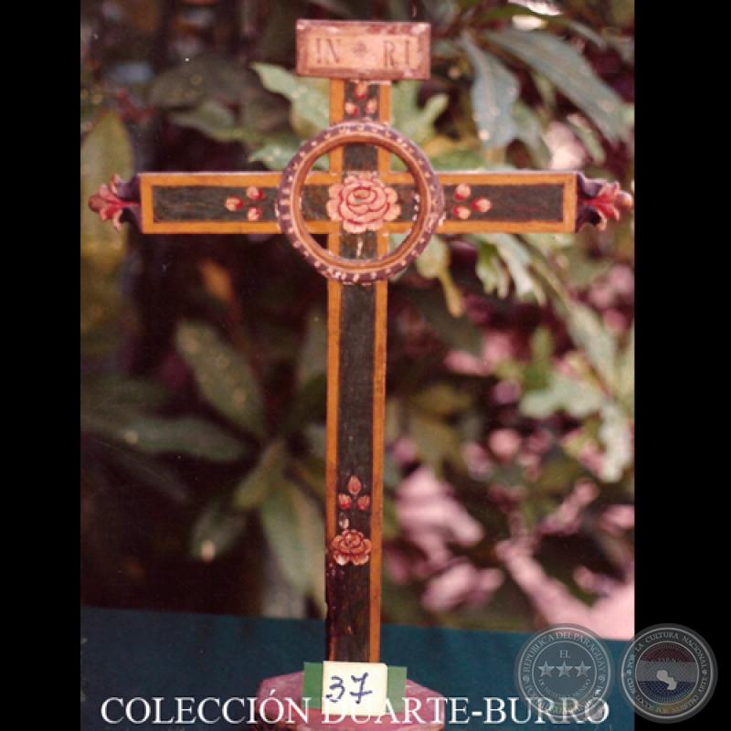 CRUCIFIJO - COLECCIÓN MANUEL A. DUARTE PALLARÉS - PILAR BURRÓ DE DUARTE (ROBADA)