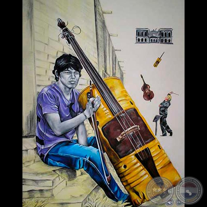 CONTRAMÚSICA, 2010 - Técnica mixta de CARLA ASCARZA