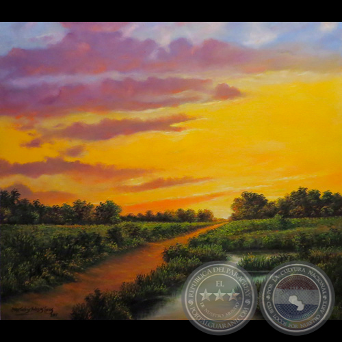 CREPÚSCULO, 2015 - Óleo de MARTÍN LUIS VALLEJOS