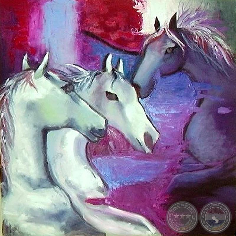 EQUUS - Pintura de Patricia Crichigno