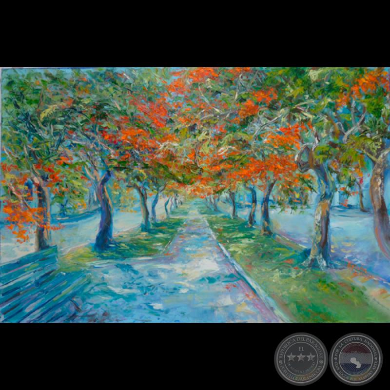 AVENIDA DE CHIVATOS, 2011 - Obra de CRISTINA CABAÑAS (KRISKA)