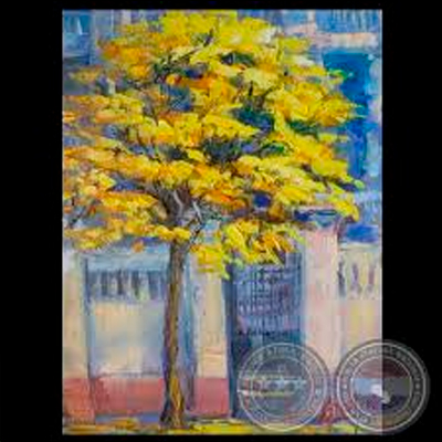 LAPACHO AMARILLA, 2010 - Obra de CRISTINA CABAÑAS (KRISKA)