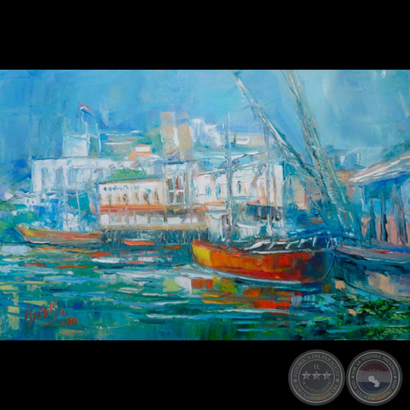 PUERTO DE ASUNCIÓN, 2010 - Obra de CRISTINA CABAÑAS (KRISKA)