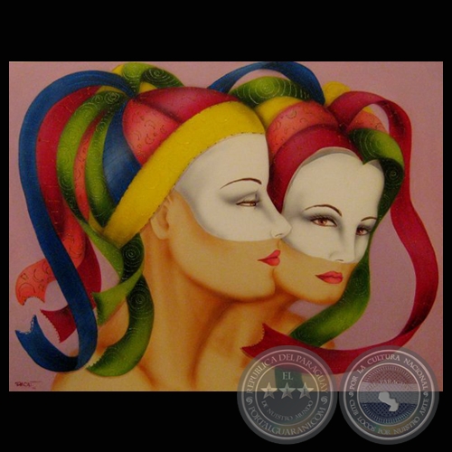 POP - SERIE GEMELAS, 2008 (Acrílico de CRISTINA PAOLI)