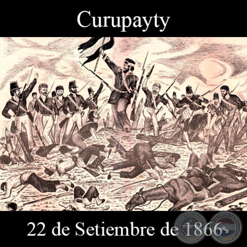 CURUPAYTY - 22 DE SETIEMBRE DE 1866 - Dibujo de WALTER BONIFAZI