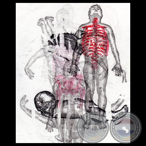 ÉCORCHÉS - DESOLLADOS, 2008 - 2009 - Grabados de LUVIER CASALI