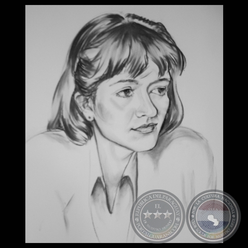 RETRATO DE DIANA BAÑUELOS - Obra de FEDERICO CABALLERO