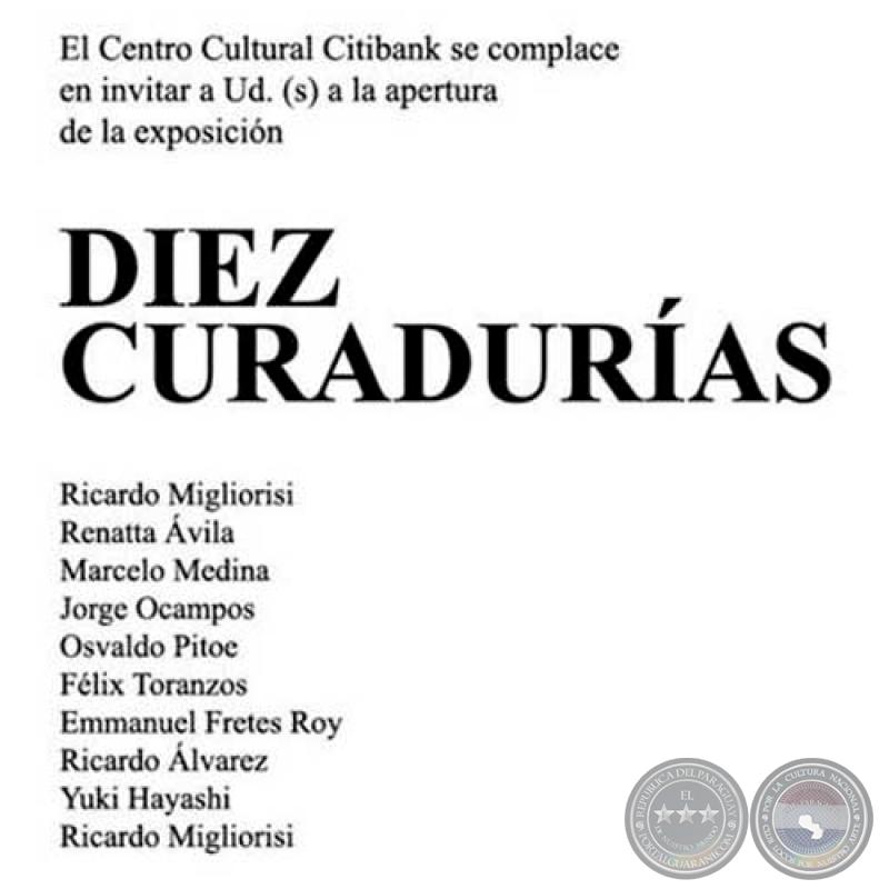 DIEZ CURADURÍAS, 2013 - FABRICA GALERÍA / CLUB DE ARTE
