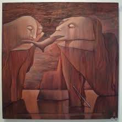 EL ÁNGEL DE LA MELANCOLÍA, 2014 - Obras de CARLOS COLOMBINO