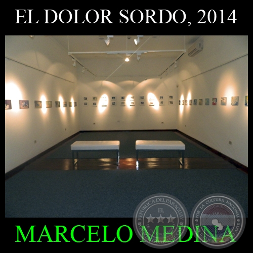 EL DOLOR SORDO, 2014 - MUESTRA DEL ARTISTA MARCELO MEDINA