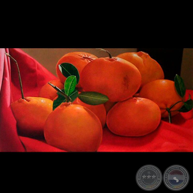 MANDARINAS, 2011 - Óleo de EMMANUEL FRETES ROY (DEL REY GALERÍA DE ARTE) 