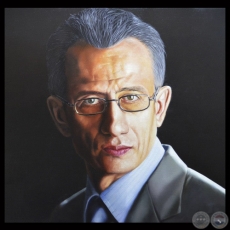 RETRATO, 2013 - Óleo de EMMANUEL FRETES ROY