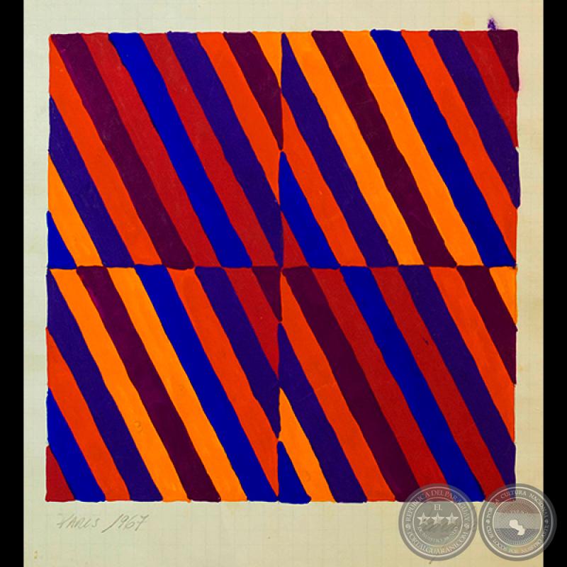 EBAUCHE 4 (SERIE), 1967 - Obra de ENRIQUE CAREAGA