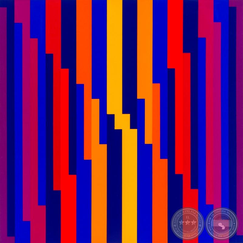 PROGRESSION DIAGONALE JRB, 1970 - ENRIQUE CAREAGA